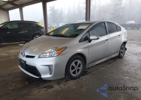 2013 Toyota Prius Three из США, поврежденный, VIN JTDKN3DU6D5590979